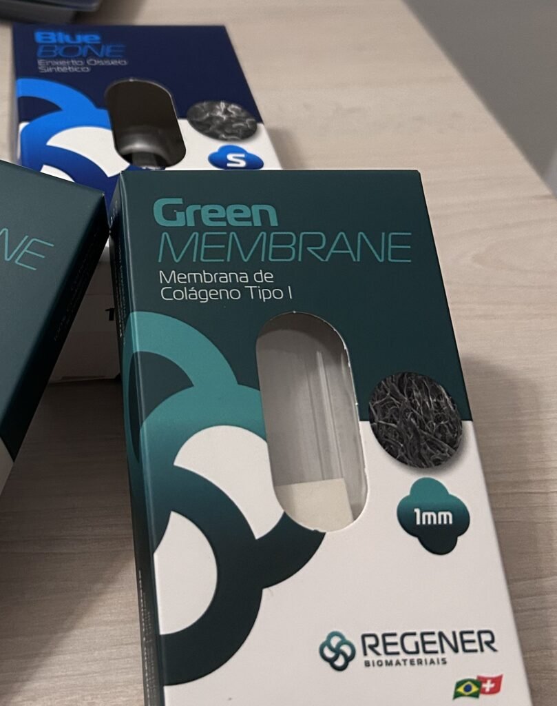 Blue Bone e Green Membrane, biomateriais Regener